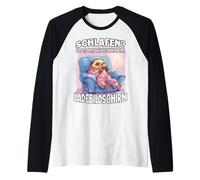 Gamer T für Faulpelze und Langschläfer Süßes Faultier Gamer Raglan