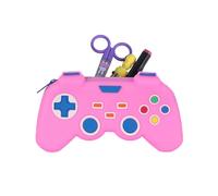 Gaming Controller Pen Case - Organizer Für Kreative Bleistiftlager, Leichtweight Stationery Beutel | Boys Girls School Supply Halter, Süße Cartoon -Tasche, Reisetisch -Accessoire, Fun Student Zipper B