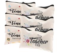 GANAZONO 10stücke Große Reise-kulturbeutel Aus Baumwoll-Canvas Make-up-Aufbewahrungstasche Mit Guter Lagerungsfunktion Praktisch Für Reisen Und Outdoor-einsätze