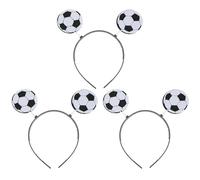 GANAZONO 3 Stück Fußball Stirnband für Sportwettkämpfe Hautfreundliches Haarband für Männer Frauen Mädchen und Jungen Strapazierfähig und Vielseitig