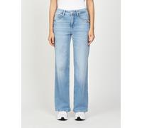 Weite Jeans GANG "GANG Jeans Wide Fit 94AMELIE WIDE", Damen, Gr. 26, Normalgrößen, blau, 79% Baumwolle, 19% Polyester, 2% Elasthan, Jeans Weite Jeans (76946556-26)