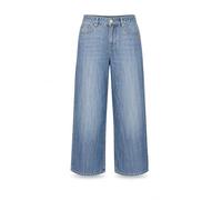 Weite Jeans GANG "GANG Jeans Wide Fit 94CAROL CULOTTE", Damen, Gr. 27, denim hellblau, Denim/Jeans, 100% Baumwolle, Jeans (28307864-27) denim hellblau