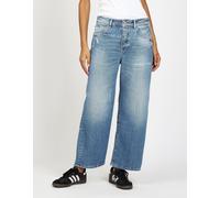 GANG "94JUL CROPPED" mit verkürzter Beinlänge (62604400-31) midblau worn, out