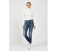 Relax-fit-Jeans GANG "GANG Jeans Relaxed Fit 94AMELIE", Damen, Gr. 34, denim blau, Denim/Jeans, 79% Baumwolle, 20% Polyester, 1% Elasthan, Jeans (38577553-34) denim blau