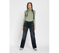 Weite Jeans GANG "94JUL" Gr. 31 (40), N-Gr, schwarz (worn black) Damen Jeans (63686931-31) worn black