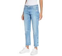 Boyfriend-Jeans GANG "94NADIA", Damen, Gr. 26, N-Gr, blau (truly blau), Denim/Jeans, Obermaterial: 90% Baumwolle, 6% Polyester, 4% Elasthan, casual, bequem knöchelfrei, Jeans, 5-Pocket Style mit Reißv