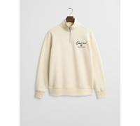 GANT - 1949 Graphic Sweatshirt mit Reißverschlusskragen - Gr. - XL