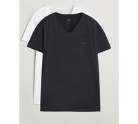 GANT Herren 2er-Pack V-Neck T-Shirts (S)