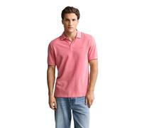 Poloshirt GANT "2 TONE", Herren, Gr. XXL, rose rot, Jersey, Obermaterial: 100% Baumwolle, unifarben, regular fit normal, Rundhals, eingesetzt gerader Abschluss, Shirts, Regular fit mit Polokragen (124