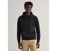 Gant Herren Hoodie Kapuzenpullover REG Shield Schwarz Größe S