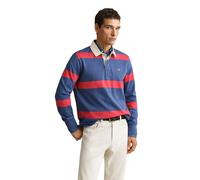 GANT Herren Gestreiftes Rugger (M) VINTAGE Blau