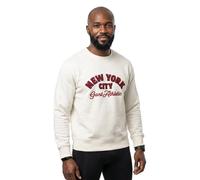GANT Sweatshirt aus Baumwolle creme mit saisonaler Grafik Herren Größe L