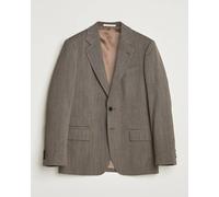 GANT 240 Mulberry Street Herringbone Suit Jacket Deep Brown Braun 54