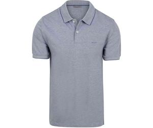 Gant 2Tone Piqué Poloshirt Blau - Größe XL Blau XL
