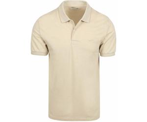 Gant 2Tone Piqué Poloshirt Ecru - Größe L Beige L