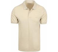 Gant 2Tone Piqué Poloshirt Ecru - Größe M Beige M