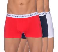 GANT 3-er-Set Boxer Trunks Blau, Rot & Weiss