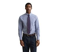 Gant Herren REG Classic POPLIN Gingham Shirt Hemd, College Blue, L