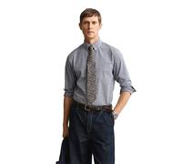 GANT Herrenhemd Gingham Classic Popeline PERSIAN Blau XXL