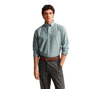 GANT Regular Fit Hemd grün, Einfarbig
