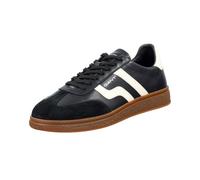 Sneaker GANT "Gant Sneaker Leder", Herren, Gr. 42, schwarz, Leder, Schuhe Sneaker (86142428-42) schwarz