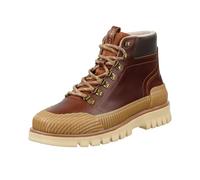 Schnürstiefelette GANT "Gant Stiefelette Leder", Damen, Gr. 42, braun (cognac), Leder, casual, Schuhe (18384751-42) cognac