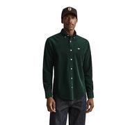 Gant Regular Fit Corduroy Shirt Tartan Green Grün M
