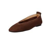 GANT 32513291/G46 Damen Klassische Ballerinas Rauleder in braun - Gr. 37