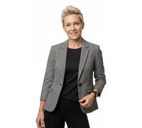 GANT Damen Houndstooth Blazer (42) DARK Grau MELANGE