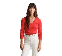 Gant Damen Stretch Cotton Cable V-Neck Pullover (1er Pack)