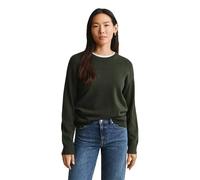 GANT - Superfine Lambswool Rundhalspullover MOSSY GREEN - Gr. - S