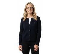 GANT - Zopfstrick Strickjacke aus Lambswool evening blue - Gr. - L