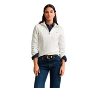 GANT Damen Zopfstrick-Troyer aus Stretch-Baumwolle (S)