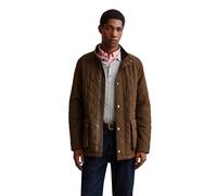 Gant Classic Quilted Mid Jacket Black Brown Braun M