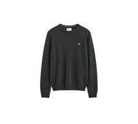 GANT Herren Rundhalspullover aus Lambswool (XXL) DARK MOSS Grün