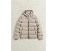 GANT Regular Fit Steppjacke mit Zweiwege-Reißverschluss in Taupe, Größe XXXL