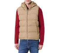 Steppweste GANT "ACTIVE CLOUD", Herren, Gr. L, light taupe, Web, Obermaterial: 100% Polyester. Futter: 100% Polyamid. Wattierung: 100% Polyester, regular fit hüftlang, Westen Steppweste, mit abnehmbar