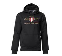 GANT Archive Shield Hoodie Black XS