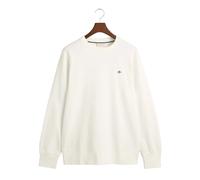 Gant - "Archive Shield" Sweatshirt Rundhalsausschnitt für Herren/Damen Unisex (Weiß) XL