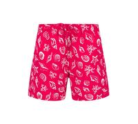 Gant Badeshorts Herren Mikrofaser rot gemustert, XXL