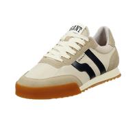 Sneaker GANT "Baylle", Herren, Gr. 46, beige, Nylon, Veloursleder, kontrastfarbene Details, Schuhe Sneaker, Retro Sneaker, Schnürschuh mit modischer Gummilaufsohle (22003741-46)