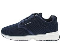 Sneaker GANT "Beeker", Herren, Gr. 44, marine, Leder, Mesh, Schuhe Sneaker, Runner Sneaker, Casual Schnürer, Halbschuh mit Textilfutter (68296061-44) marine
