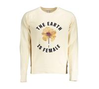 GANT Beige Sweatshirt Rundhals Logo - Größe: S