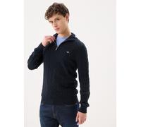 GANT Herren Half-Zip-Pullover Cotton Cable Evening Blue Größe L