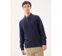 GANT - Bekleidung Light Sacker Rib Ls Polo - blau - Größe L