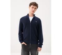 GANT - Bekleidung Micro Textured Cotton Zip Cardigan - Blau - Größe XL