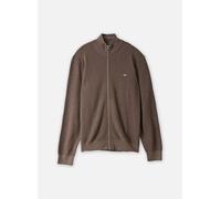 GANT - Bekleidung Micro Textured Cotton Zip Cardigan - Braun - Größe XL