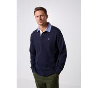 GANT - Bekleidung Reg Chambray Heavy Rugger - blau - Größe L