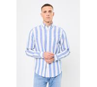 GANT - Bekleidung REG COTTON LINEN BOLD STRIPE SHIRT - Blau - Größe S