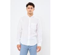 GANT Herren REG Linen Shirt Hemd, White, L